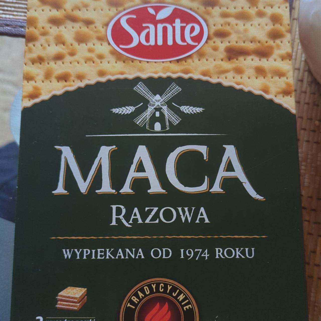 Zdjęcia - Sante Maca razowa 180 g