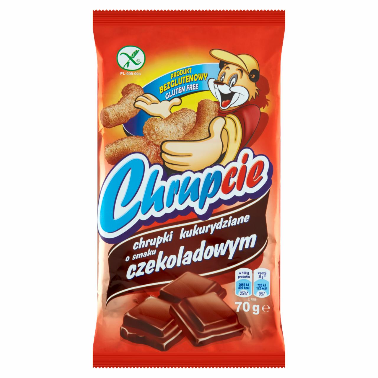 Zdjęcia - Chrupcie Chrupki kukurydziane o smaku czekoladowym 70 g