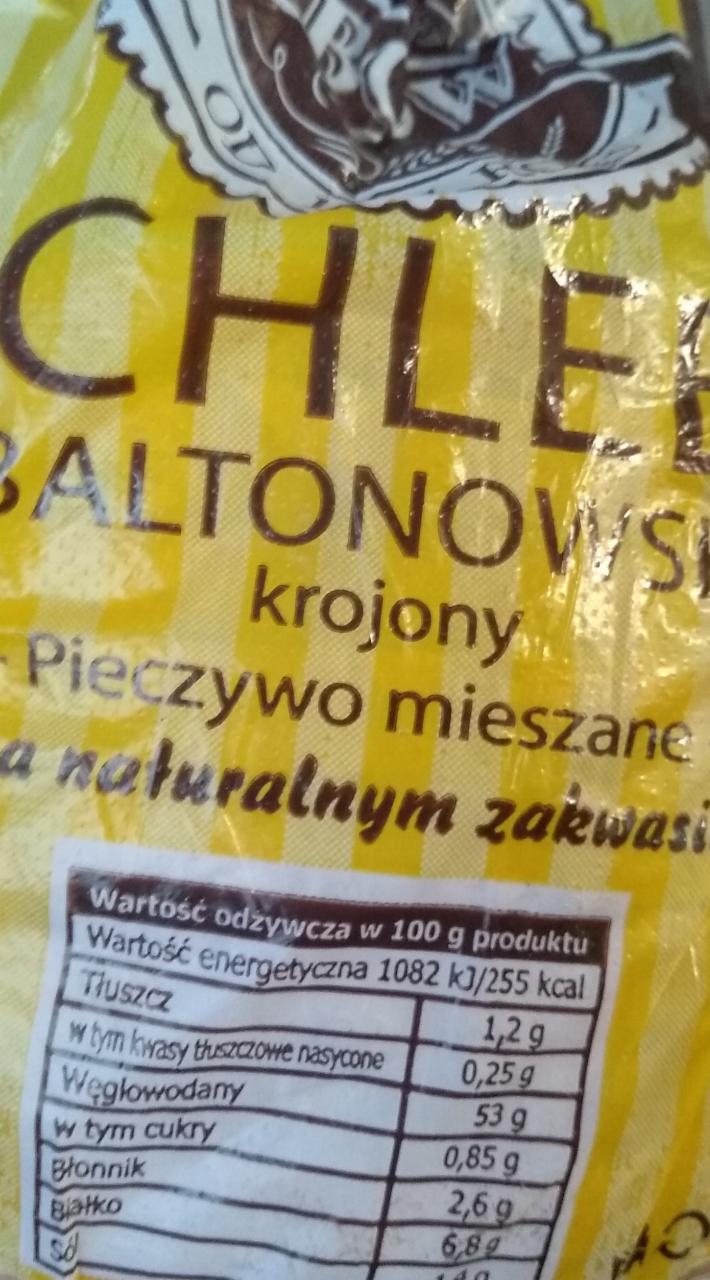 Zdjęcia - chleb baltonowski pieczywo mieszane na naturalnym zakwasie