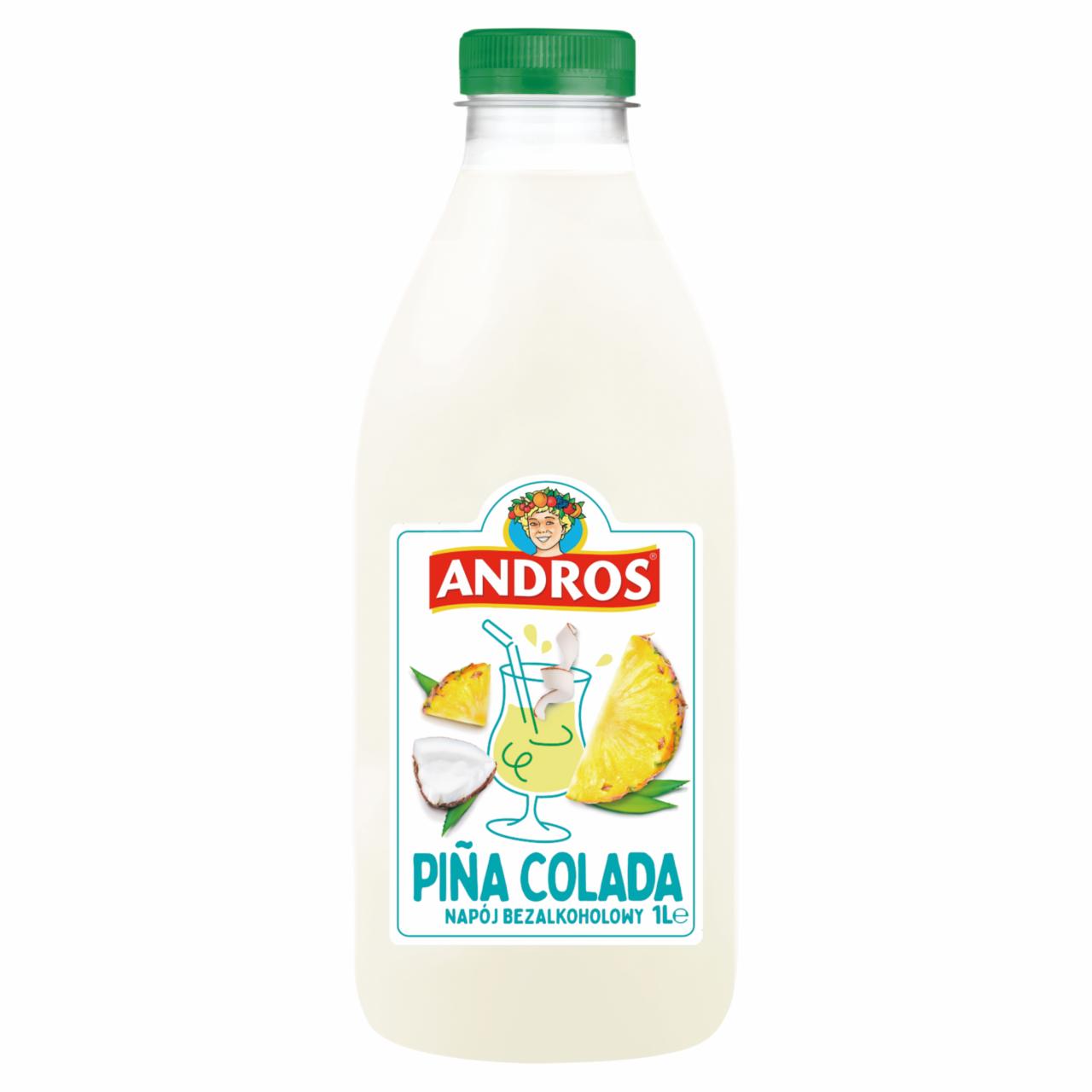 Zdjęcia - Andros Piña Colada Napój bezalkoholowy 1 l