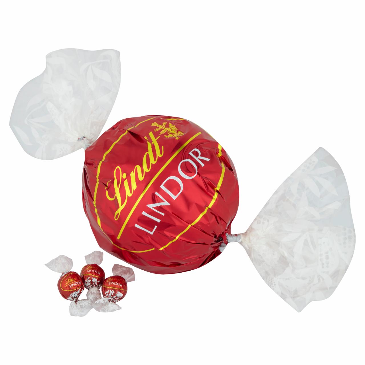 Zdjęcia - Lindt Lindor Pralinki z czekolady mlecznej z nadzieniem 550 g