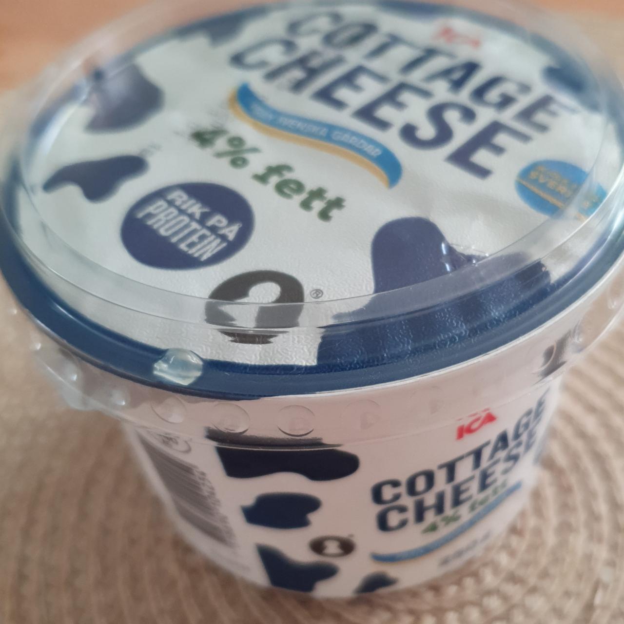 Zdjęcia - Cottage cheese 4% fett ICA