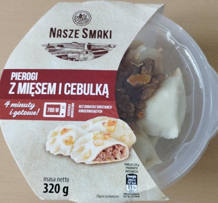 Zdjęcia - Pierogi z mięsem i cebulką Nasze smaki