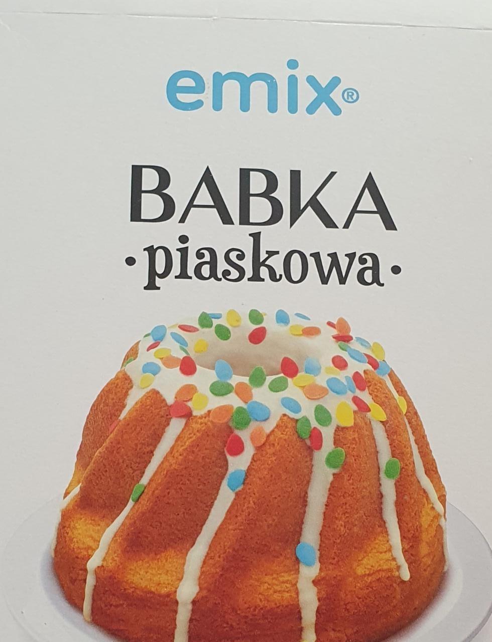 Zdjęcia - Babka piaskowa Emix