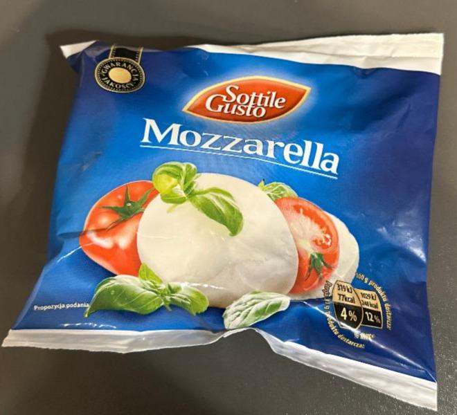 Zdjęcia - mozzarella Sottile Gusto