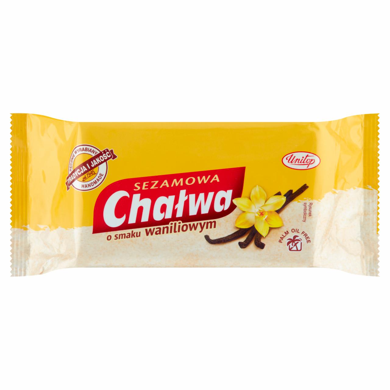 Zdjęcia - Unitop Chałwa sezamowa o smaku waniliowym 500 g