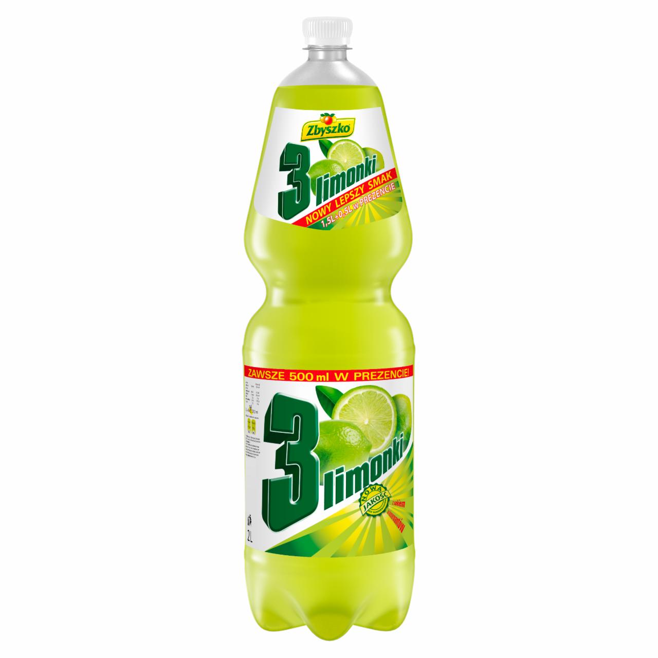 Zdjęcia - Zbyszko 3 Limonki Napój gazowany 2 l