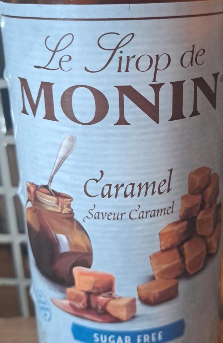 Zdjęcia - Le sirop de Monin caramel