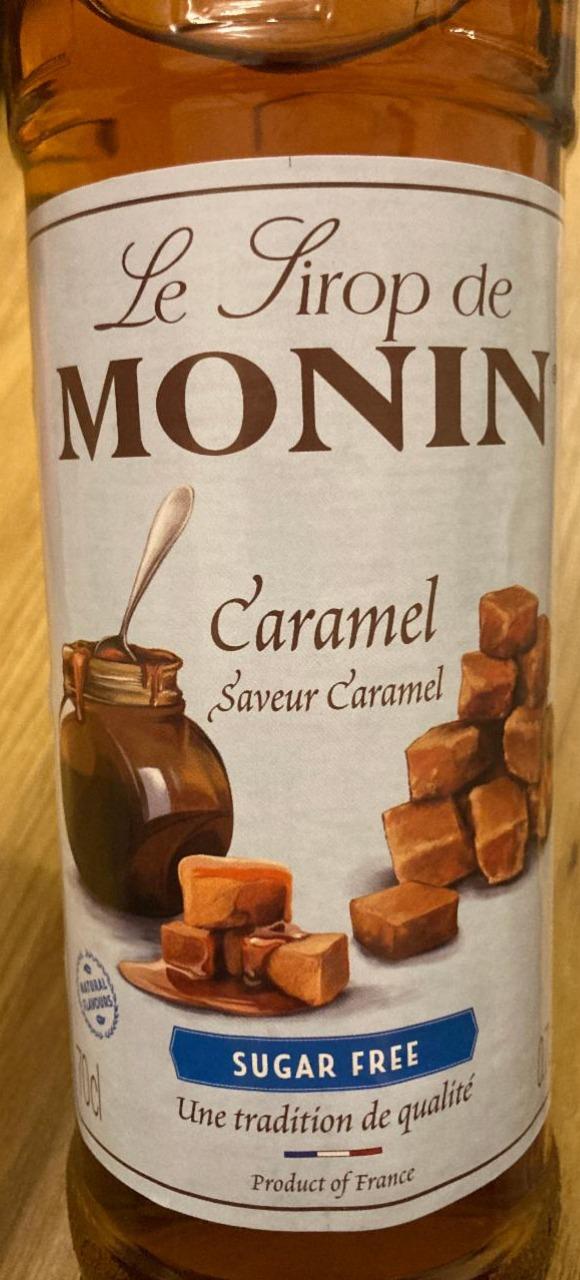 Zdjęcia - Le sirop de Monin caramel