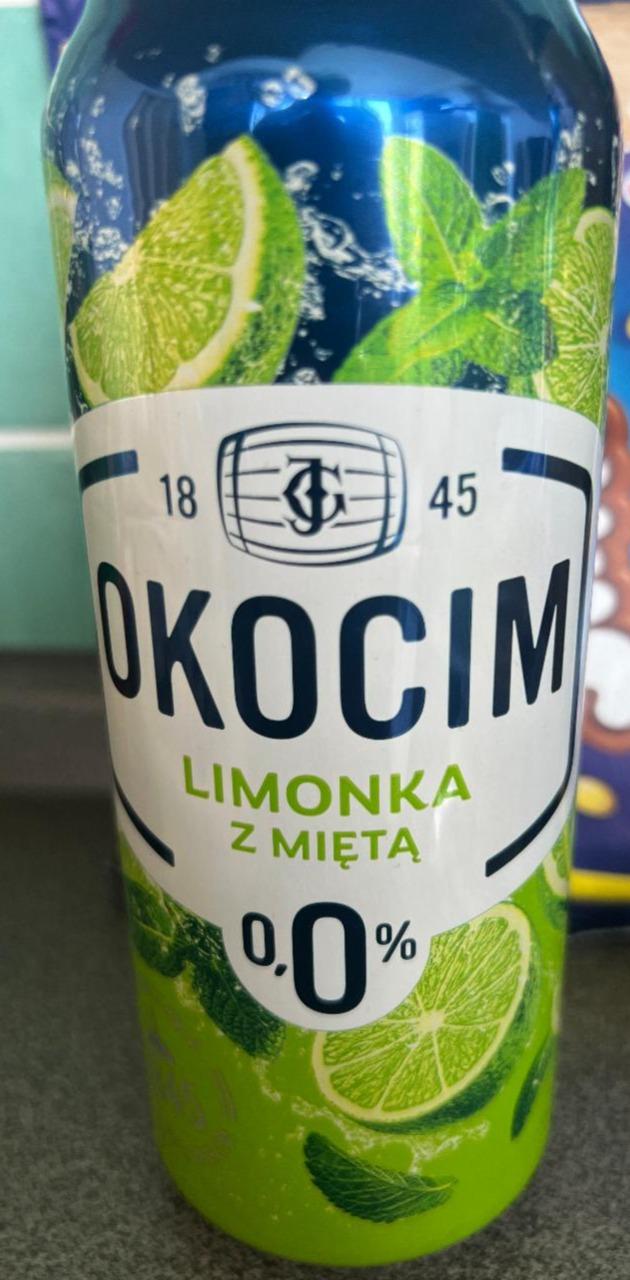 Zdjęcia - Limonka z miętą 0,0% Okocim