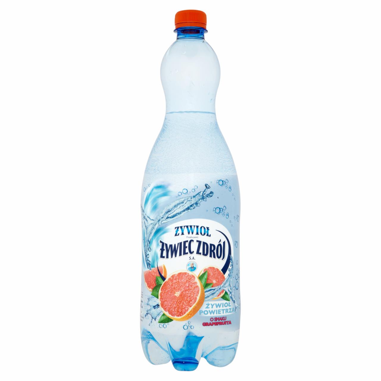 Zdjęcia - Żywioł od Żywiec Zdrój SA Żywioł Powietrza gazowany o smaku grapefruita 1,5 l