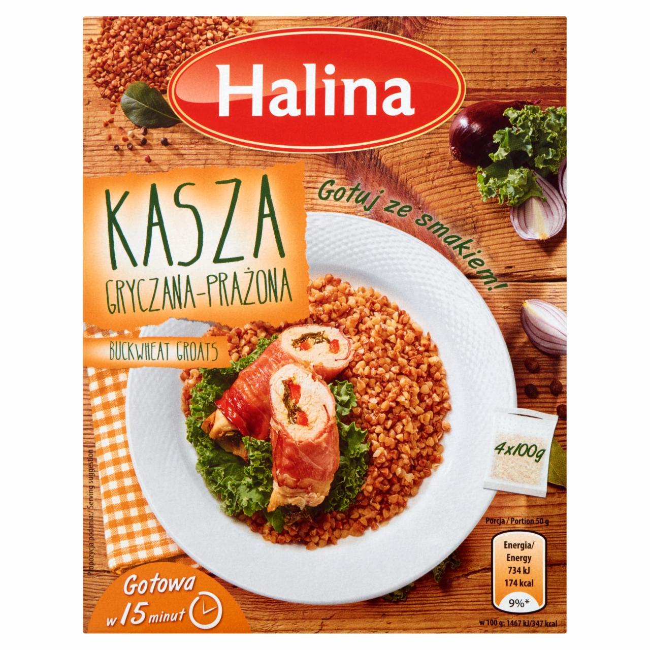 Zdjęcia - Kasza gryczana prażona Halina