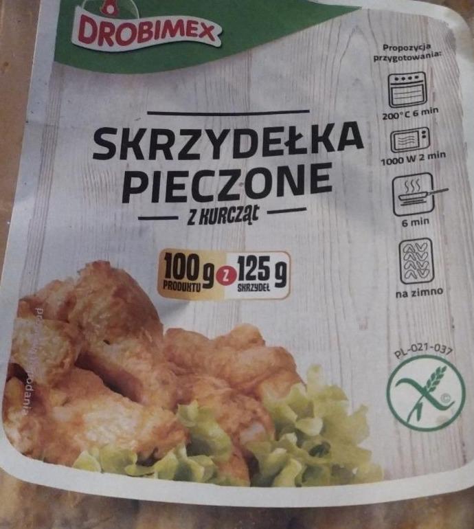 Zdjęcia - skrzydełka pieczone z kurcząt Drobimex