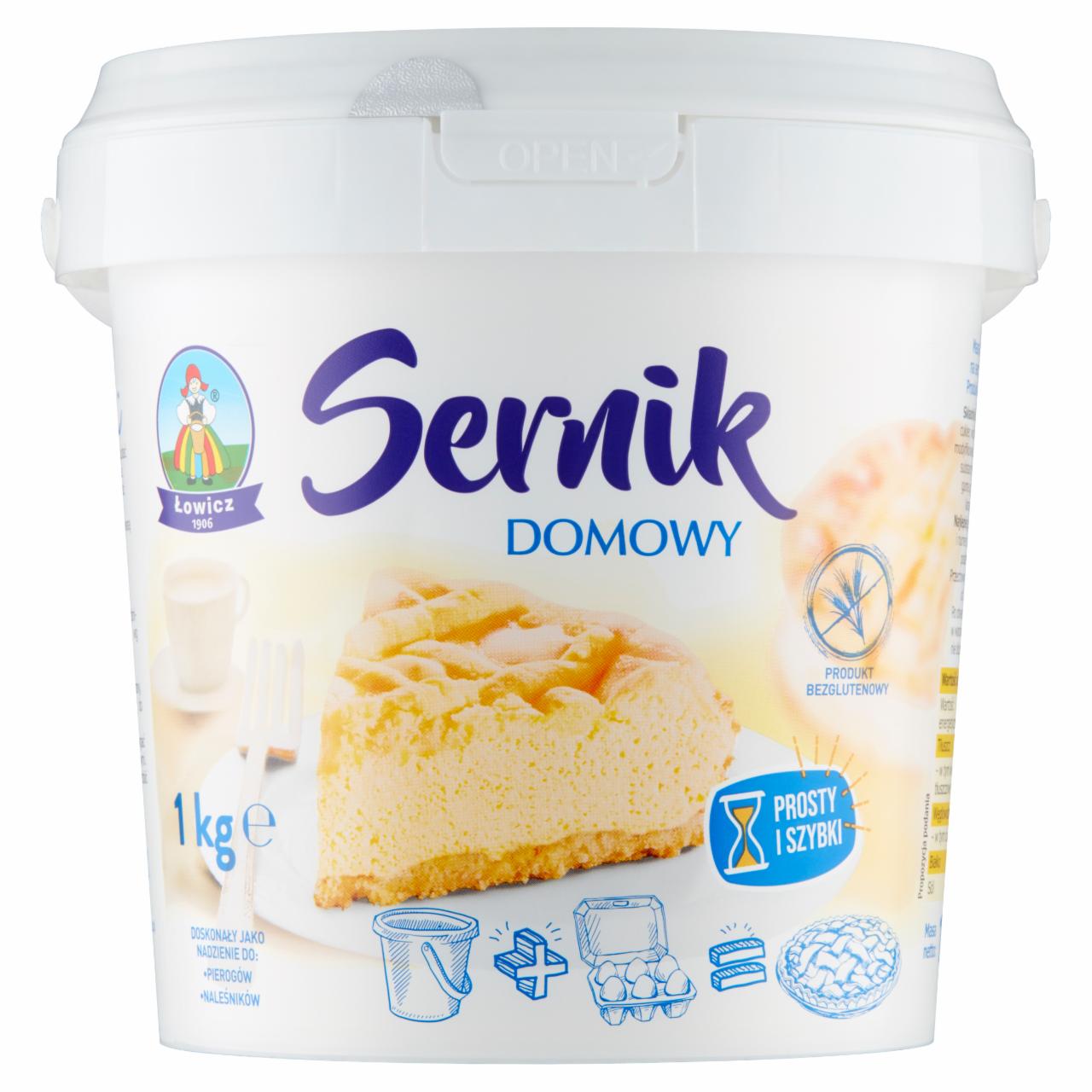 Zdjęcia - Łowicz Masa twarogowa na sernik domowy 1 kg