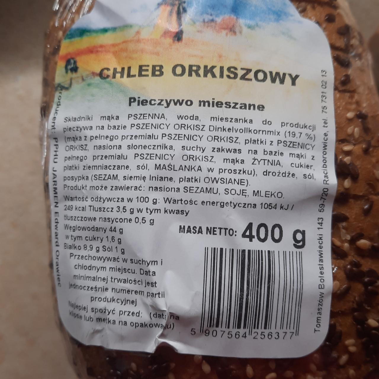 Zdjęcia - Chleb orkiszowy PPUH Jarmen