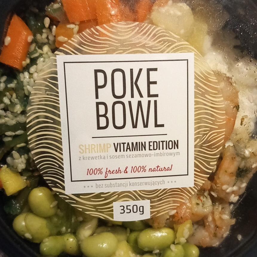 Zdjęcia - Shrimp vitamin edition z krewetką i sosem sezamowo imbirowym Poke Bowl