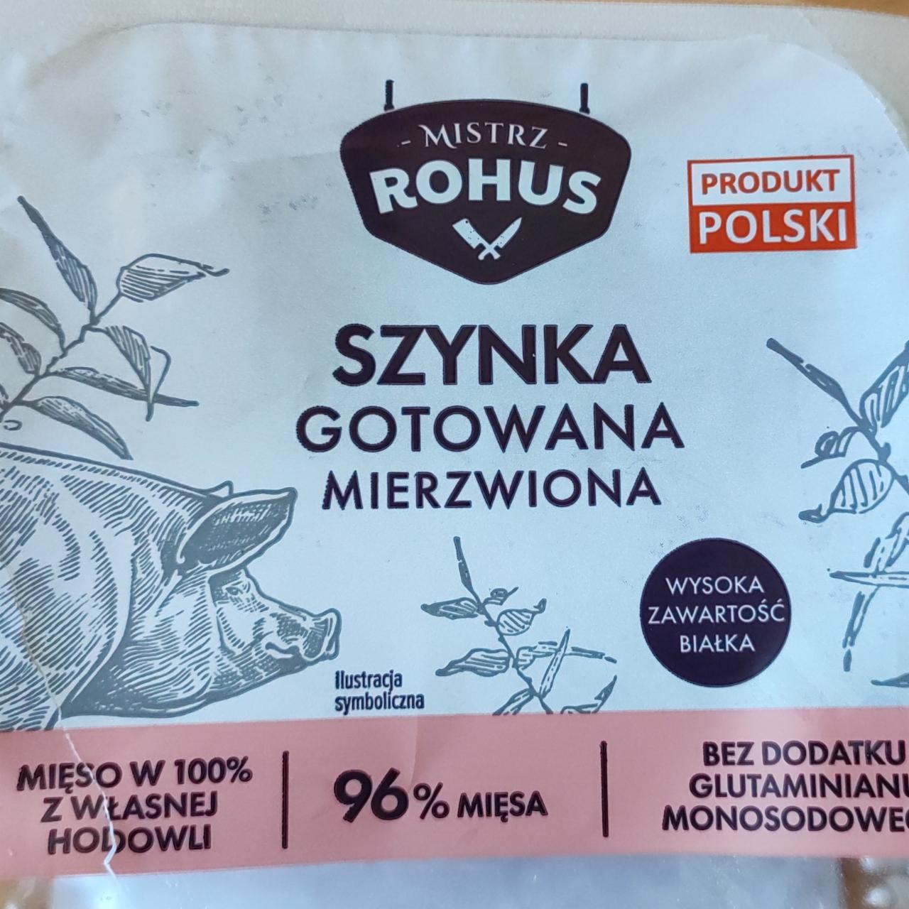 Zdjęcia - Szynka Gotowana Mierzwiona Mistrz Rohus