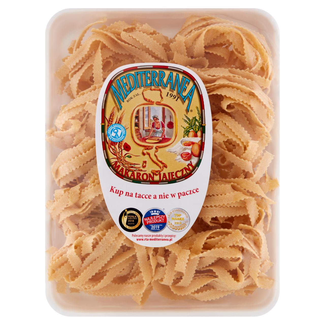 Zdjęcia - Makaron jajeczny 115 zygzak 500 g Mediterranea