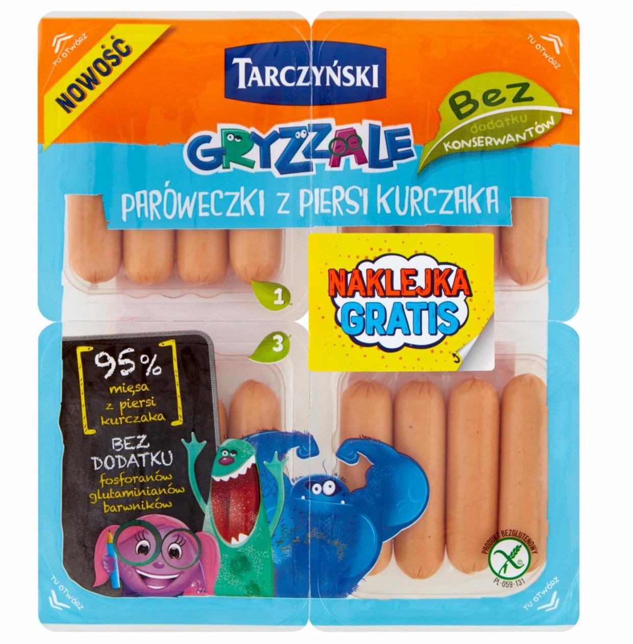 Zdjęcia - Tarczyński Gryzzale Parówki z piersi kurczaka 160 g (2 x 80 g)