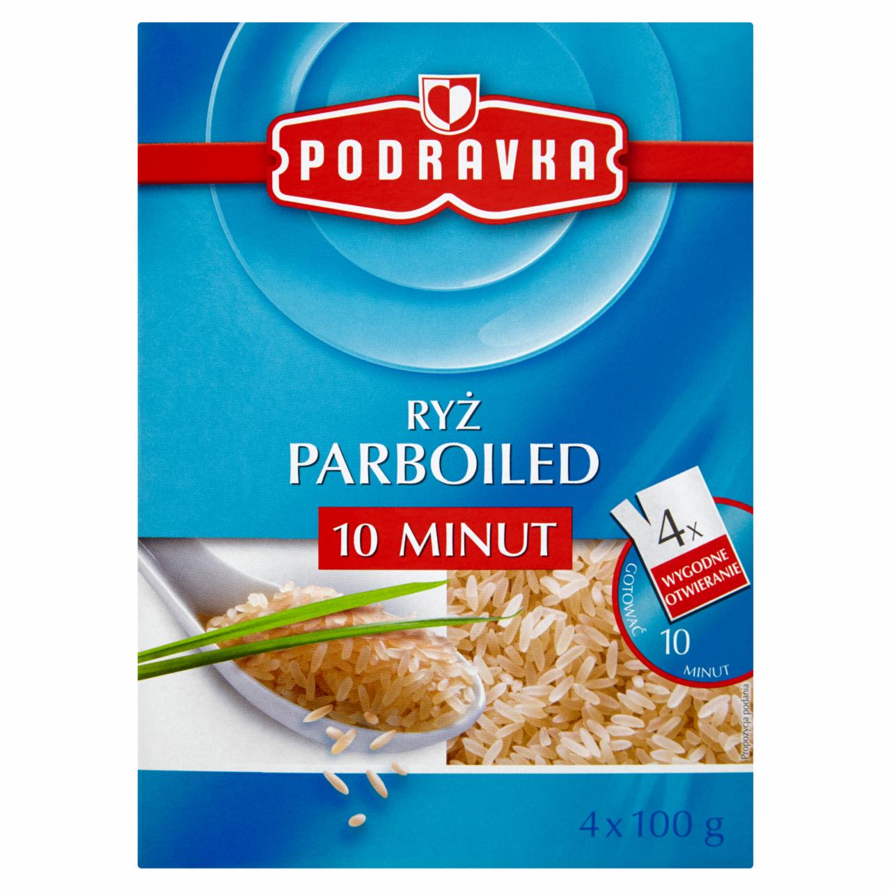 Zdjęcia - Podravka Ryż parboiled 400 g (4 torebki)