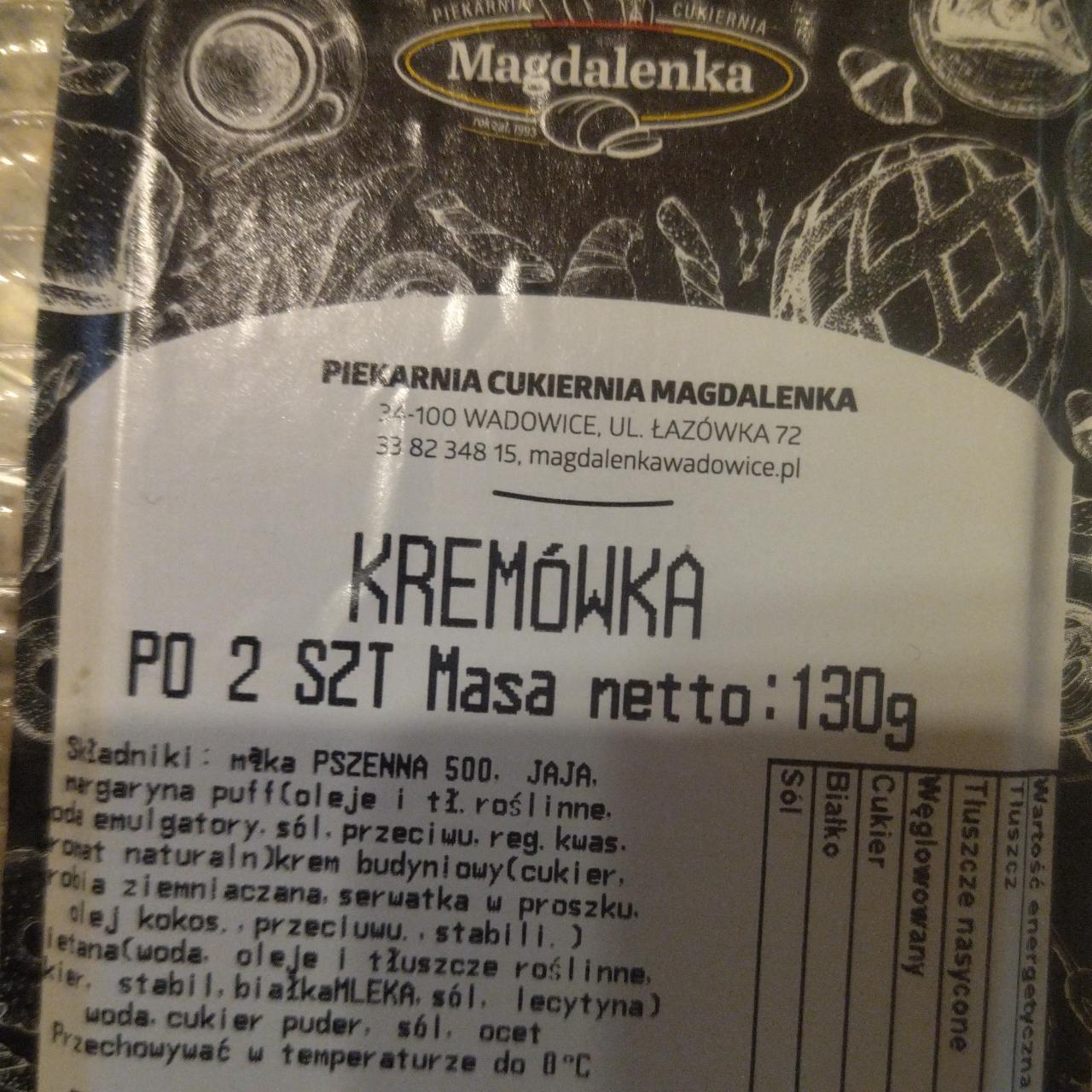 Zdjęcia - Kremówka Cukiernia Magdalenka