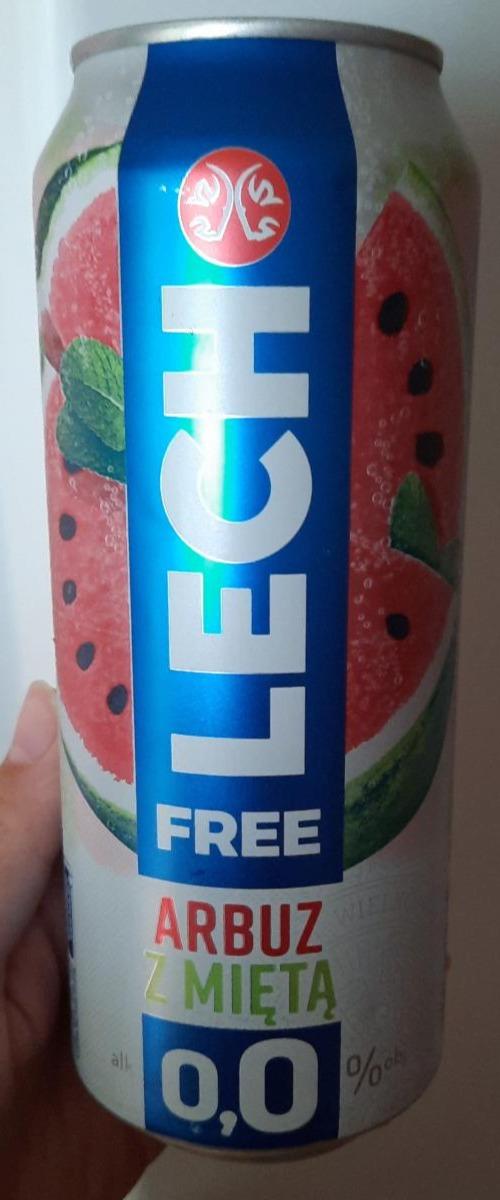 Zdjęcia - Free Piwo bezalkoholowe arbuz z miętą 500 ml Lech