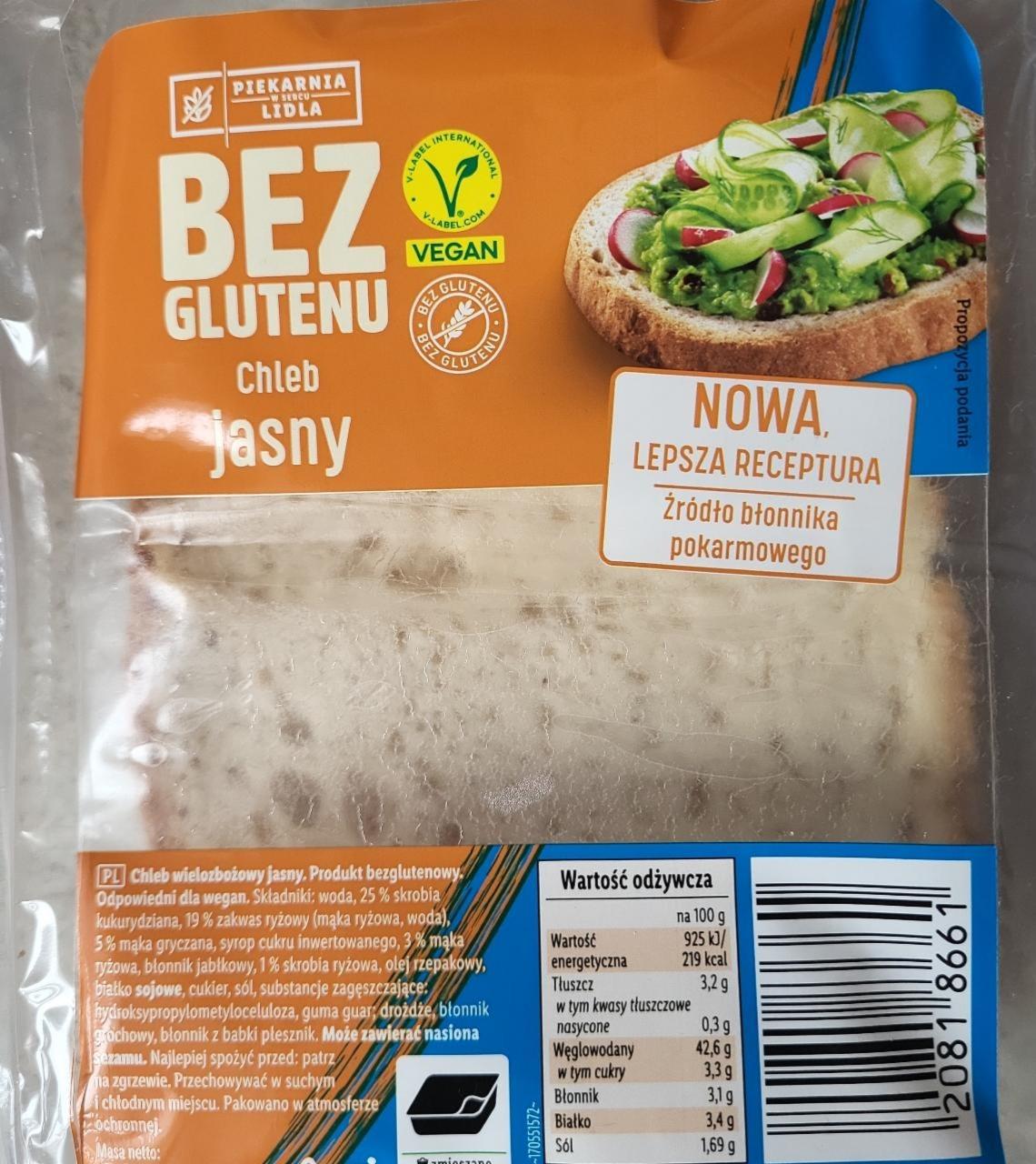 Zdjęcia - Bez glutenu chleb jasny Piekarnia Lidla