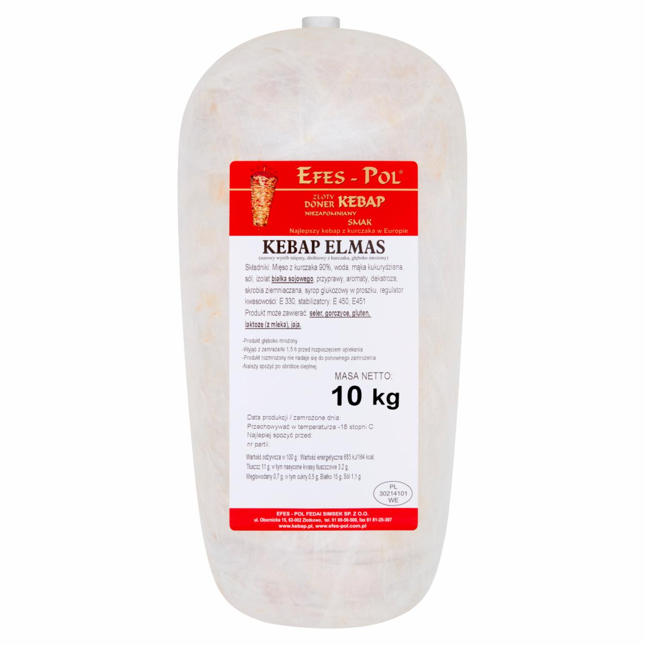 Zdjęcia - Kebap Elmas drobiowy 10 kg