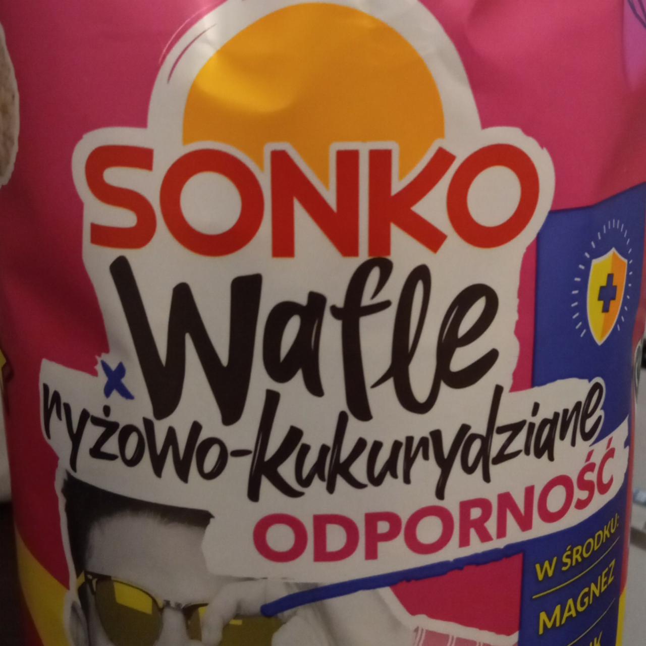 Zdjęcia - Sonko Wafle ryżowo-kukurydziane odporność 85 g