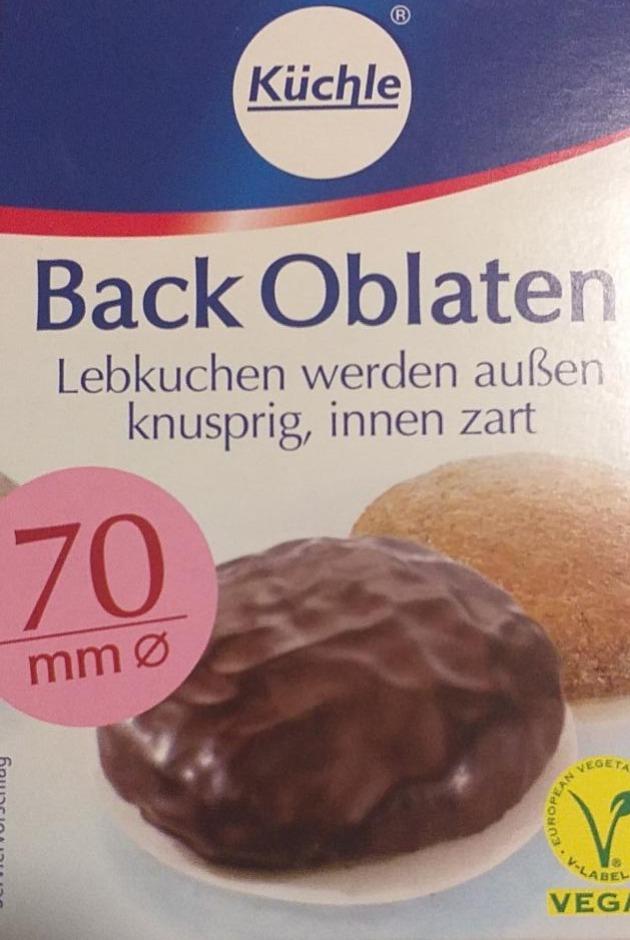 Zdjęcia - Küchle Back Oblaten