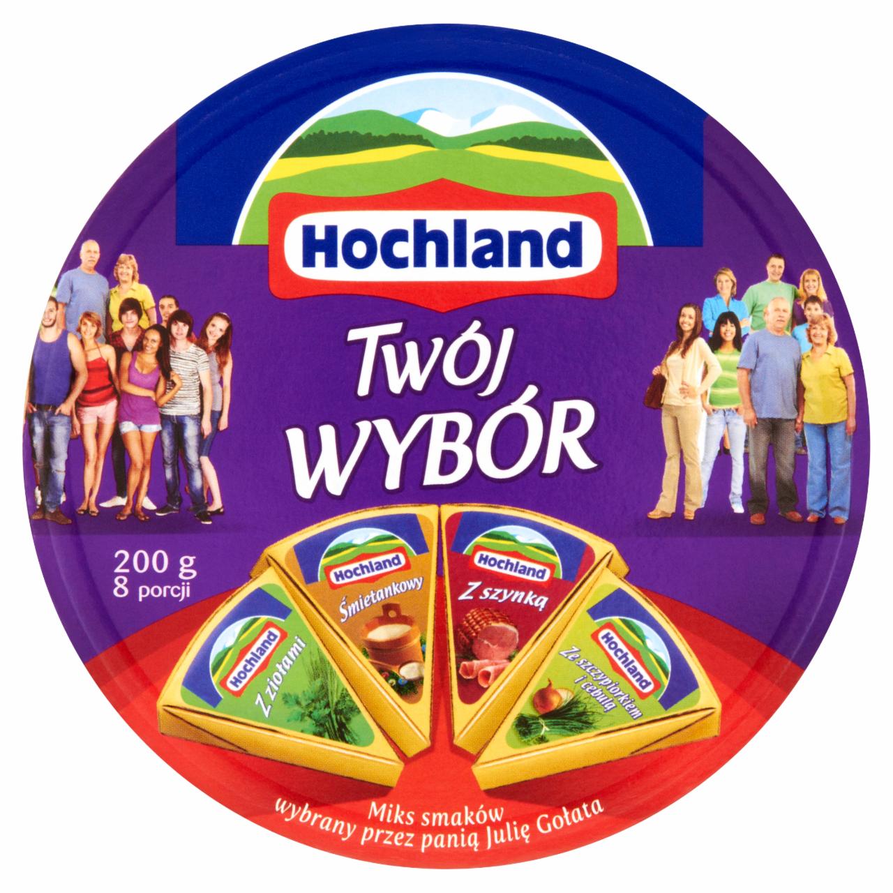 Zdjęcia - Hochland Twój Wybór Ser topiony 200 g (8 porcji)