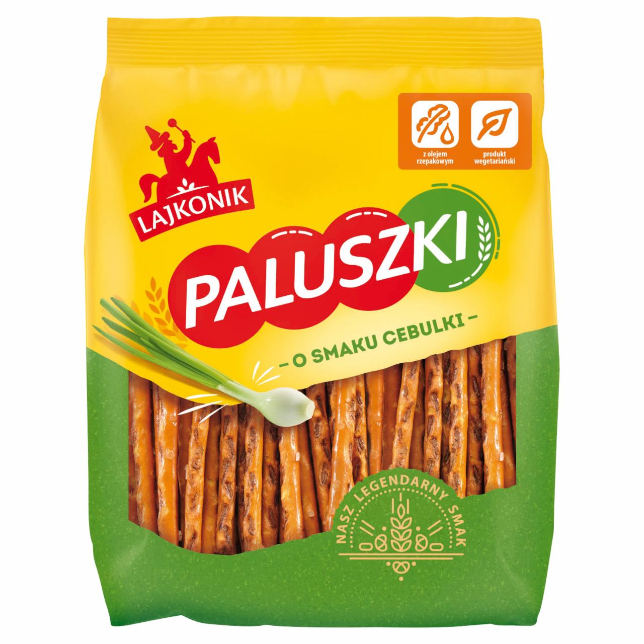 Zdjęcia - Lajkonik Paluszki o smaku cebulki 150 g