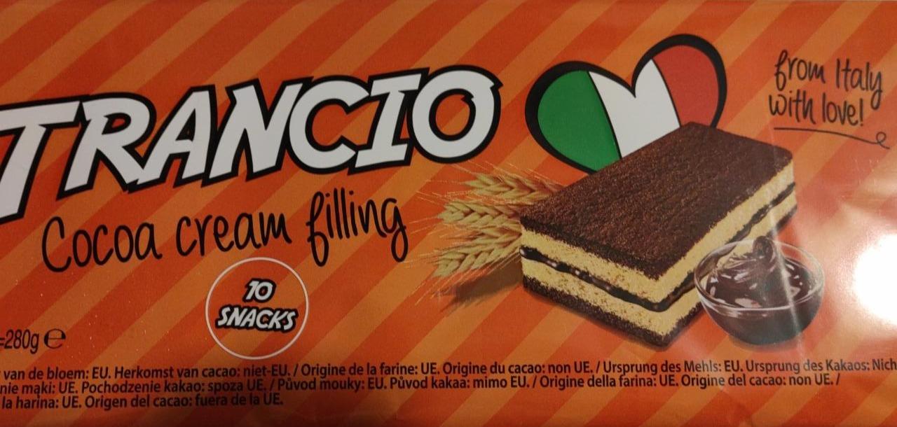 Zdjęcia - Trancio cocoa cream filling