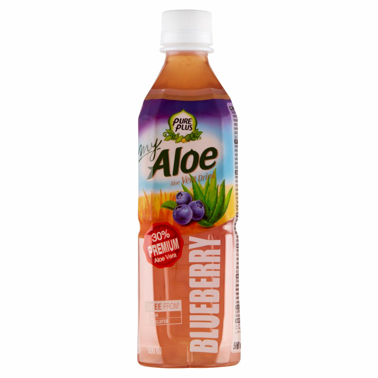 Zdjęcia - Pure Plus Premium My Aloe Napój z aloesem o smaku jagodowym 500 ml