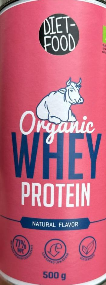 Zdjęcia - Organic Whey Protein Natural flavor Diet Food