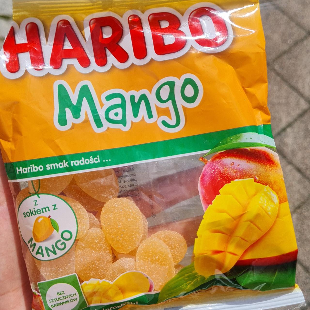 Zdjęcia - Haribo Mango Żelki o smaku owocowym 160 g