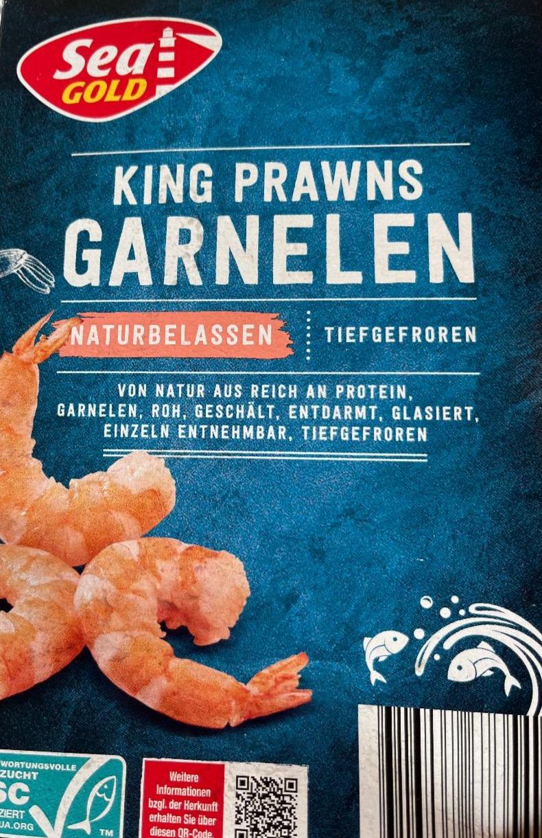 Zdjęcia - King prawns garnelen naturbelassen Sea gold