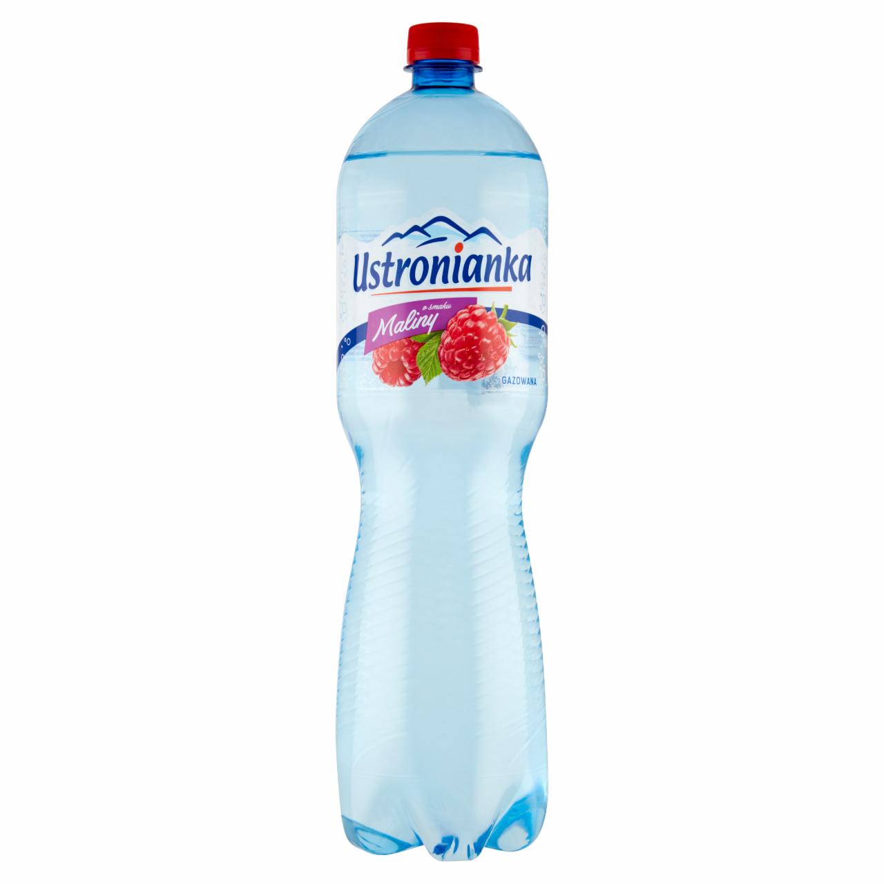 Zdjęcia - Ustronianka Napój gazowany o smaku malinowym 1,5 l