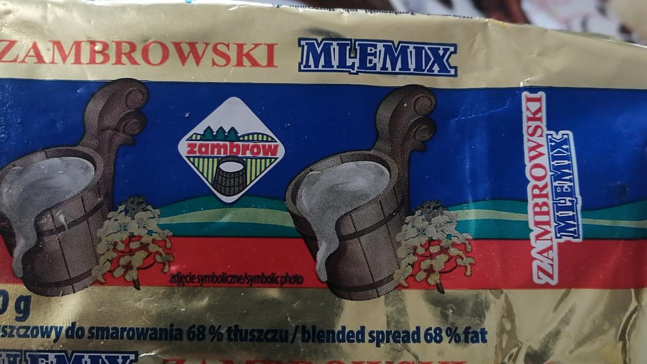 Zdjęcia - Mlemix Zambrowski Mix tłuszczowy do smarowania 200 g