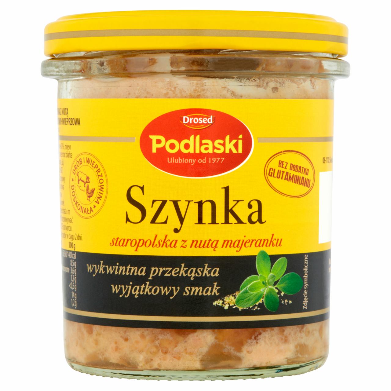 Zdjęcia - Drosed Podlaski Szynka staropolska z nutą majeranku 280 g