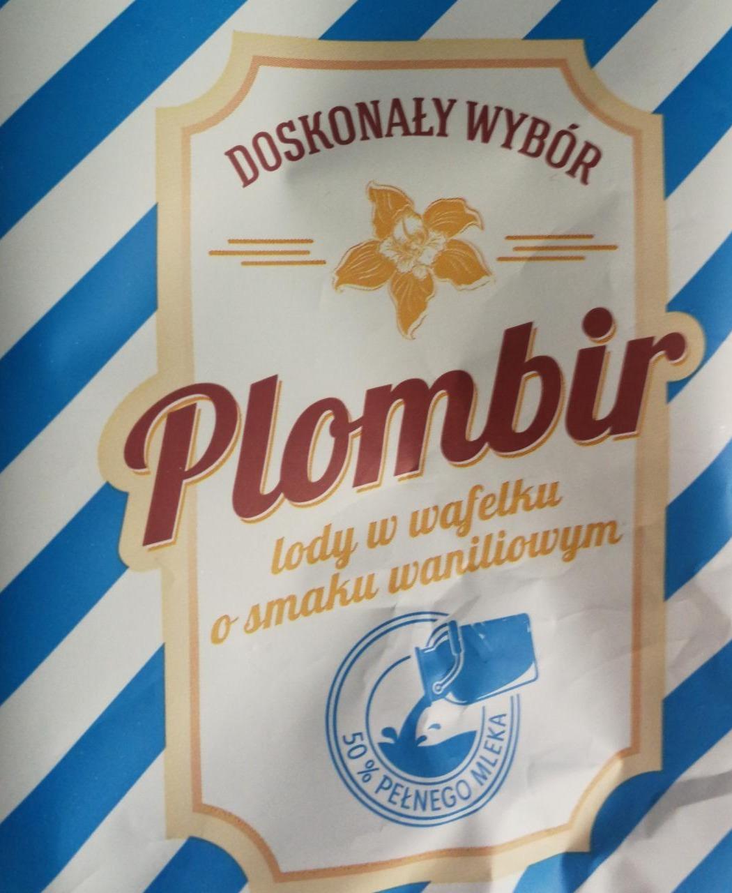 Zdjęcia - Plombir lody w wafelku o smaku waniliowym