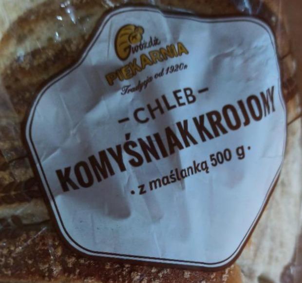 Zdjęcia - Chleb komyśniak krojony z maślanką Piekarnia Gwóźdź