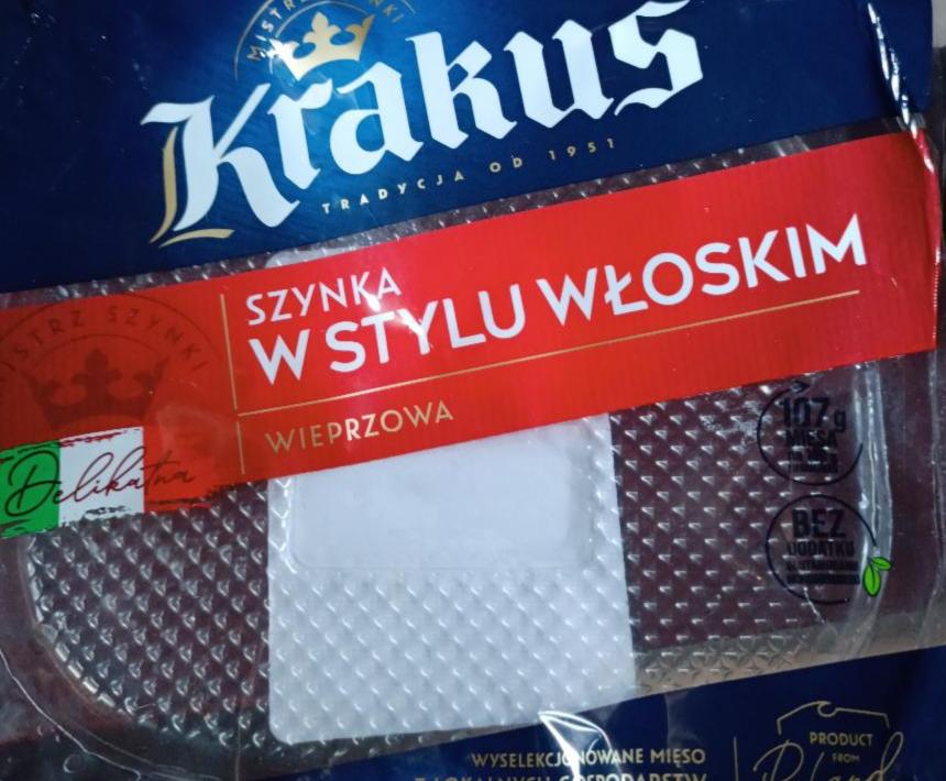 Zdjęcia - Szynka w stylu włoskim wieprzowa Krakus