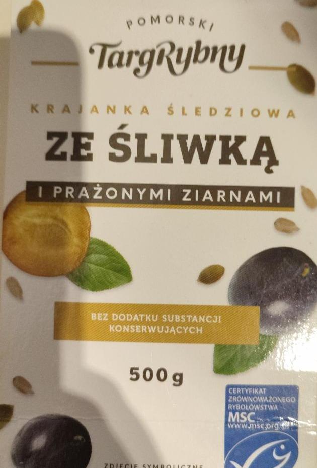 Zdjęcia - krajanka śledziowa ze śliwką Pomorski Targ Rybny