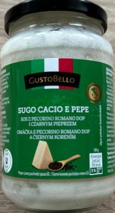 Zdjęcia - Sugo cacio e pepe GustoBello