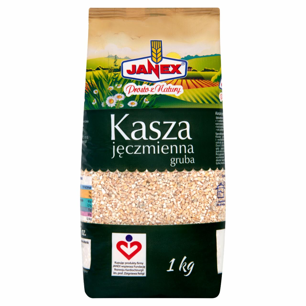 Zdjęcia - Janex Kasza jęczmienna gruba 1 kg