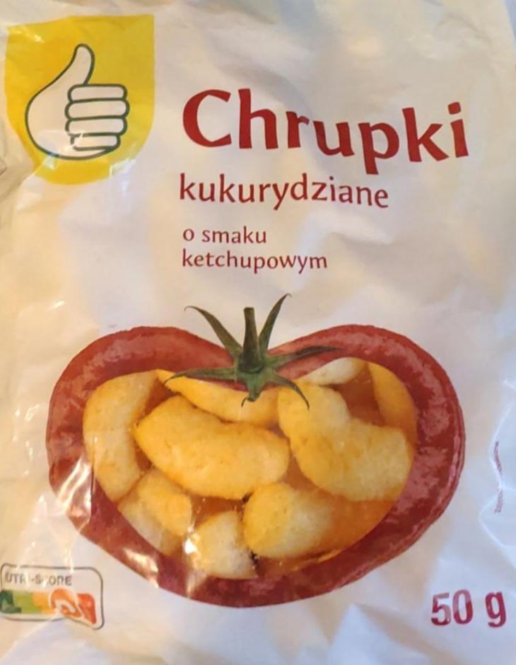 Zdjęcia - Chrupki kukurydziane o smaku ketchupu Auchan