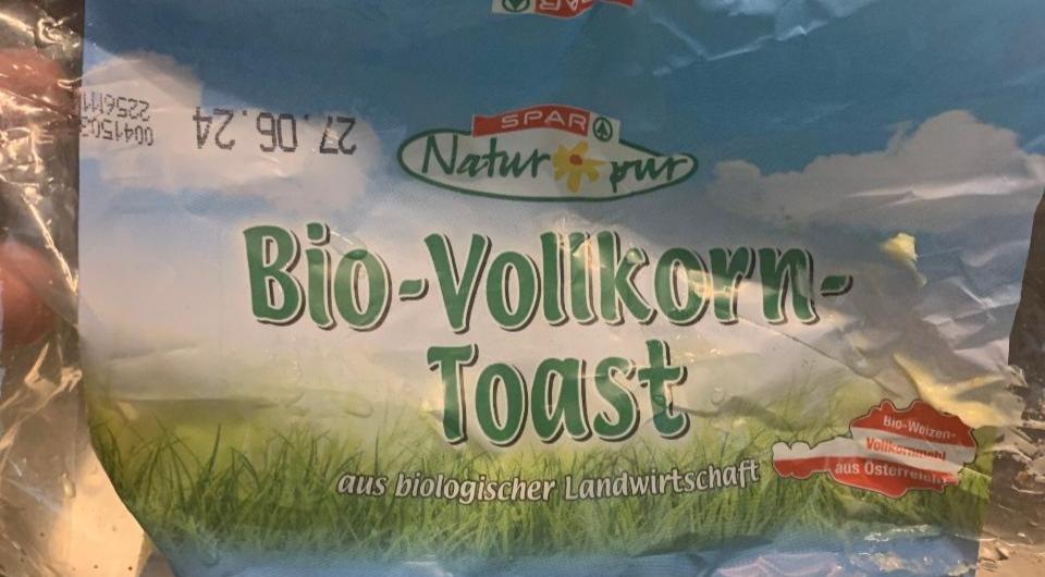 Zdjęcia - Bio-Vollkorn-Toast Spar Natur pur