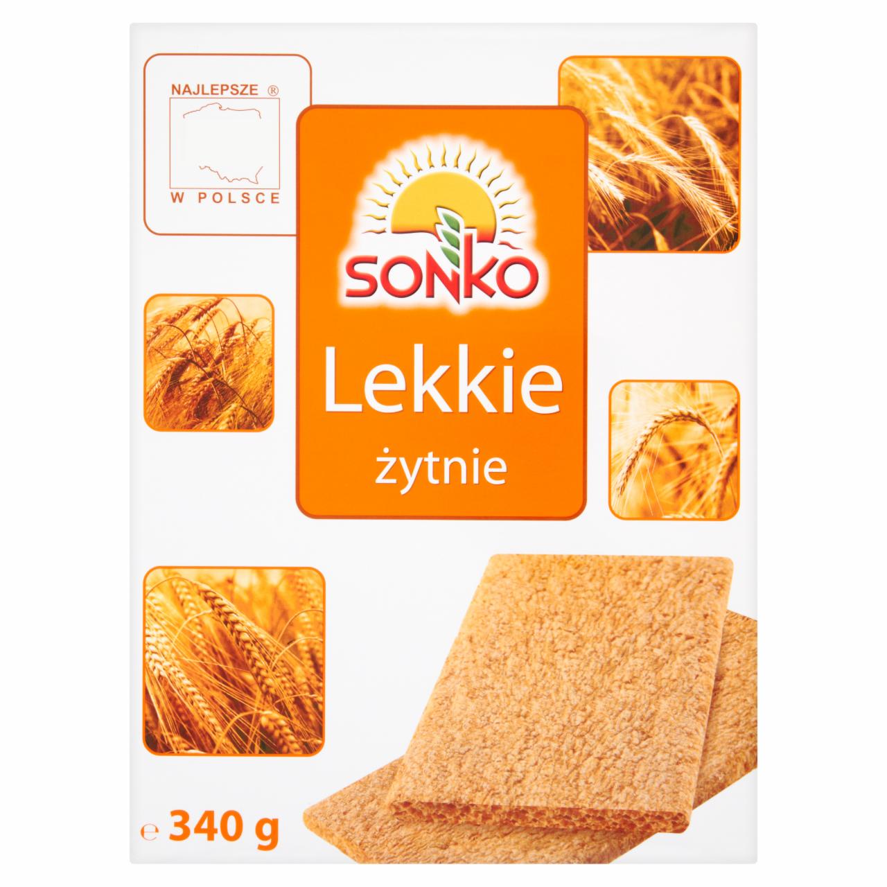 Zdjęcia - Sonko Pieczywo Lekkie żytnie 340 g