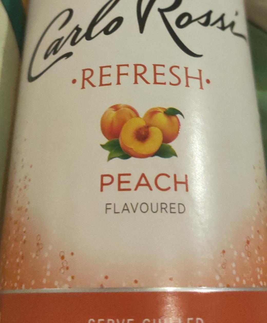 Zdjęcia - Refresh peach Carlo Rossi